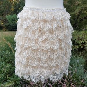 Hazel Raw Edge Lace Mini Size Small